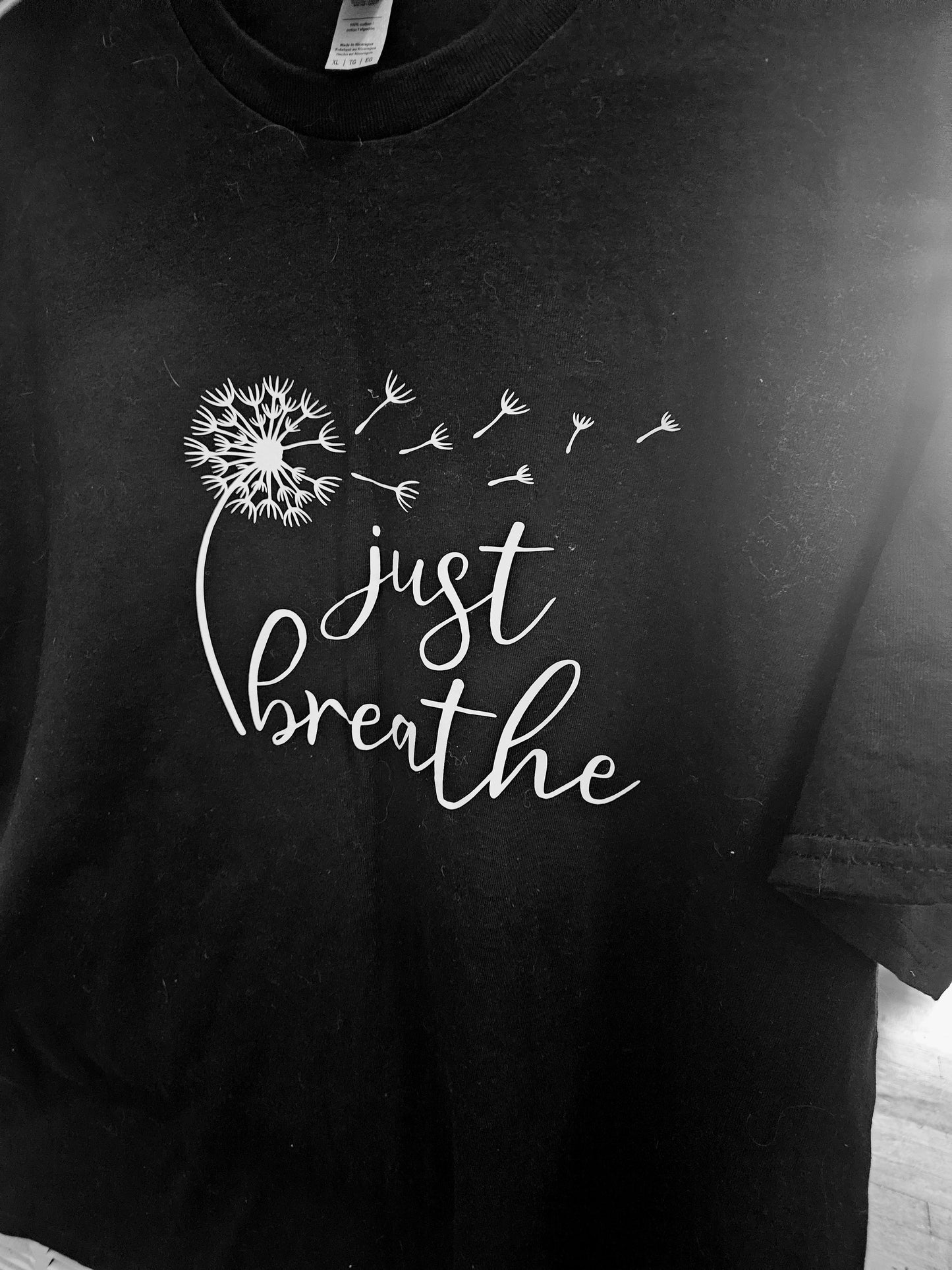 Just breathe T shirt